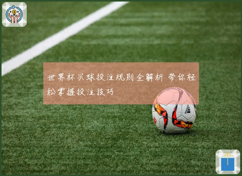 世界杯买球投注规则全解析 带你轻松掌握投注技巧